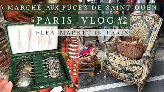 Paris VLOG #2/Marché aux Puces de St Ouen/Flea Market in Paris/Vernaison