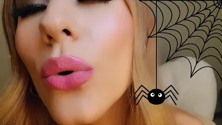 ASMR Spiders Crawling Up Your Back 🕷💕 (w/ hard candy sounds)
