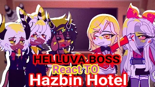 Helluva Boss Reacts To Hazbin Hotel | Canon | Charlie x Vaggie | Blitzo | Moxie | Millie