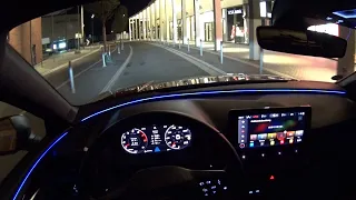 2021 Seat Leon 1.5 TSI DSG - city night drive | POV