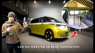 The new Volkswagen ID Buzz - Can we make it a campervan?