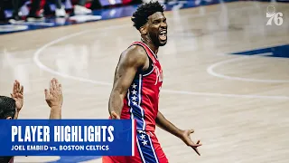 Joel Embiid | HIGHLIGHTS vs. Boston Celtics (01.22.21) | Presented by IBX
