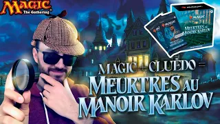 Meurtres au Manoir Karlov - Ouverture/Opening Pack Avant-Première - Magic The Gathering