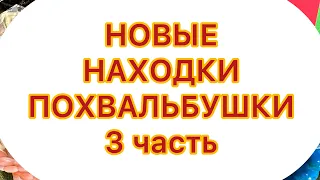 НОВЫЕ НАХОДК. 3 часть. ПОХВАЛЬБУШКИ. @Larisa Tabashnikova. 14/05/23