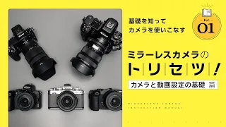 ミラーレスカメラを使いこなす！Nikon「Z シリーズ」で始める動画撮影講座【Vol.1 カメラと動画設定の基礎篇】