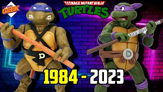 La Épica Evolución de los Juguetes de las Tortugas Ninja