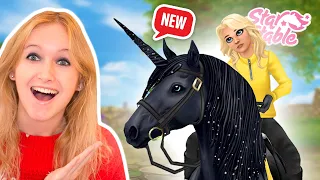 Mijn STAR COINS uitgeven aan de ZWARTE EENHOORN op Star Stable! 😱🦄 *Update*