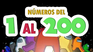 [AMONG US]😎 Números Del 1 AL 200 - 1 AL 200 Spanish - Numbers 1 to 200 IN SPANISH 😨