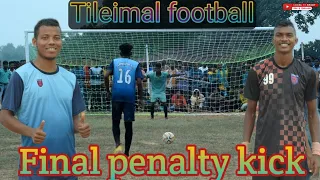 Final penalty kick 🥅⚽//sambalpur fc vs rourkela united//tileimal orampada football playground..2022.