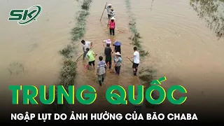 Trung Quốc: Mưa Lớn Gây Ngập Lụt Do Ảnh Hưởng Của Bão Chaba | SKĐS