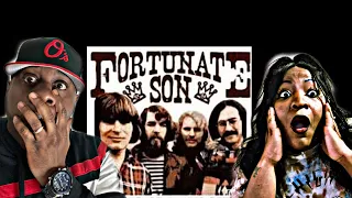 THIS IS FIRE!!!  CCR -  FORTUNATE SON (REACTION)