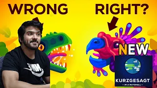 What Dinosaurs ACTUALLY Looked Like? (Kurzgesagt) CG Reaction