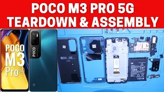 POCO M3 Pro 5G Teardown and Assembly || ICs in details