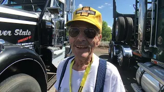 Tear Jerking Moment! V16 Detroit Powered KenWorth is Reunited with One of the Builders After 40+ Yrs