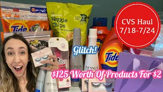 CVS HAUL 7/18-7/24 EVERYTHING FOR JUST $2 + A GLITCH ON NEXXUS