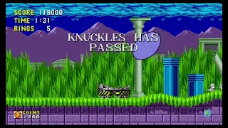 Sonic Origins PLUS Sonic 1 Knuckles Playthrough