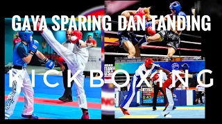 Gaya Sparing dan Bertanding Kickboxing, Tatami dan Ring Sport