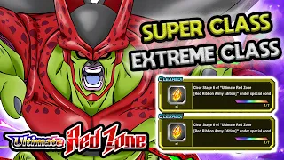 NEW SUPER CLASS & EXTREME CLASS 5 TYPES MISSIONS VS CELL MAX RED ZONE! Dragon Ball Z Dokkan Battle