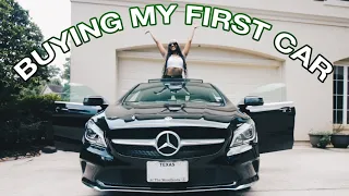 HOW TO BUY A MERCEDES BENZ | Buying My First Car At 22 Years Old!