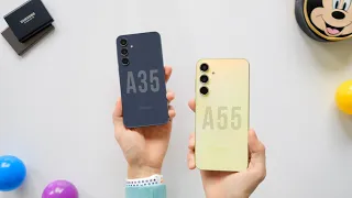 Samsung Galaxy A55 vs A35: będzie HIT cenowy! | PORÓWNANIE