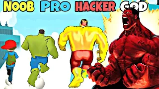 NOOB vs PRO vs HACKER vs GOD in Frog Run