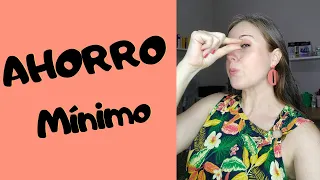 🤏¿Cuánto es lo MÍNIMO que Debería AHORRAR? 🤏