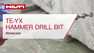 SHOWCASE: Hilti TE-YX New Generation Hammer Drill Bits