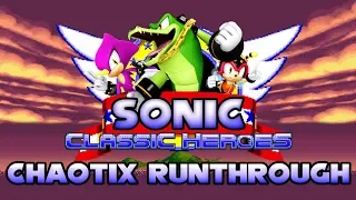 [TAS] Sonic Classic Heroes - Speedrun as Team Chaotix