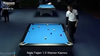 Niels Feijen vs Warren Kiamco - 2014 World 9-ball Championship