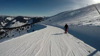 Февраль 2018 :Горные лыжи в Ясна Словакия, горнолыжный курорт Jasna Slovakia