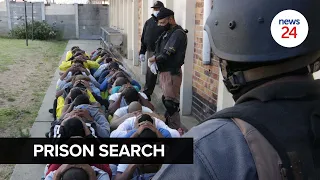 WATCH | Pollsmoor prison raids: Cellphones, sharp objects and drugs confiscated