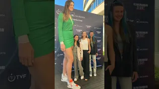 Zehra Gunes height  #viral #zehragüneş #height #status #sports #volleyball #player