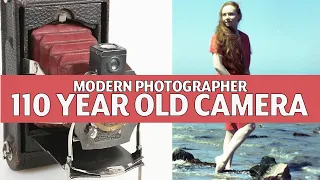Taking pictures with a 114 year old  film camera In 2022