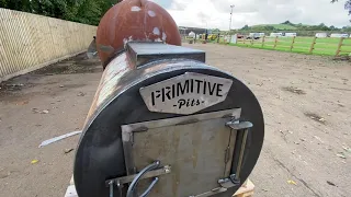 Primitive Pits 250 Gallon Offset Smoker - Walkthrough - U.K. Import