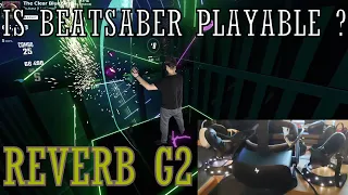 Is BEATSABER possible with the HP REVERB G2? First Test