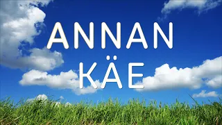 Annan käe (fonogramm + tekst)