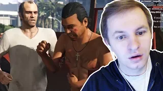 ТРЕВОР ФИЛИПС СПАСАЕТ ЗАЛОЖНИКА В ГТА - GRAND THEFT AUTO V