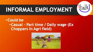Informal Sector & employment - India