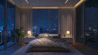 Soothing Rain and Fireplace Sounds for Sleep and Study, Good Night Sleep 🌧️Dreamy Drizzles