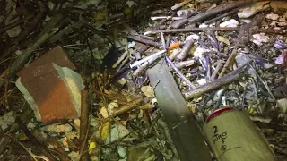 Guardian Angels of State Island Cleaning Up Syringes at Fresh Kills Train Station