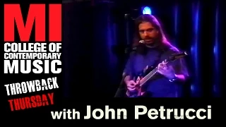 John Petrucci Throwback Thursday From the MI Vault 8/30/1998