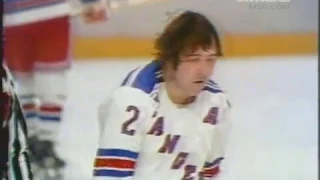 1974 playoffs game 4 Flyers at Rangers (highlights)