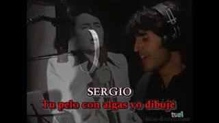 Nino Bravo y Sergio Dalma   Cartas Amarillas   LIRICS