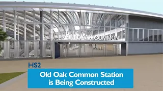 HS2 Old Oak Common Station Construction