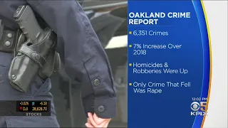 New Statistics Show Spike In Violent Crime In Oakland