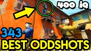 400 IQ EPIC NINJA SPOT ! - CS:GO BEST ODDSHOTS #343