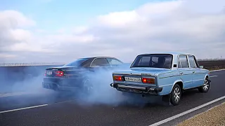 ГОНКА. Toyota Chaser (100) 1JZ-GTE vs ВАЗ 2106 ТУРБО vs BMW X3 40D St1. ЗАКРЫТИЕ СЕЗОНА ГОНОК!!!