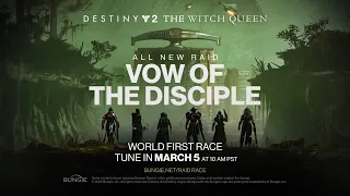 DESTINY 2 VOW OF THE DISCIPLE NEW RAID RUN LETS GO!