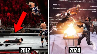 The Usos Finishers Evolution in WWE Games (WWE 13 - WWE 2K24) !!!