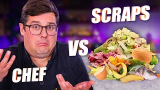 Can a Chef Make Amazing Dishes from Scraps? | Food Scrap Challenge